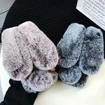 Smartphone Case Grey Fox Fur Grid Design Dirt-Resistant & Anti-Knock