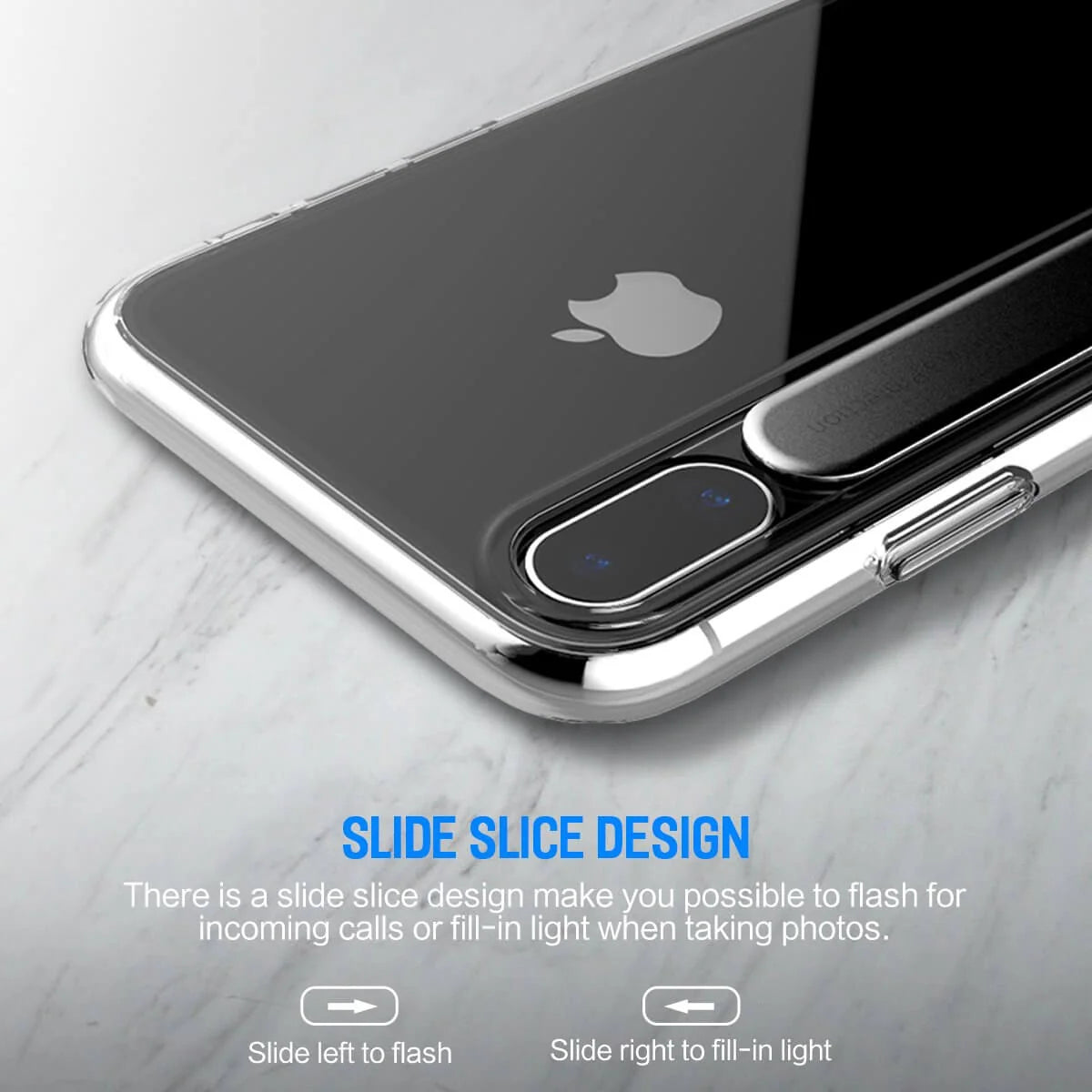 Smartphone Case LED Flash Alerts Dirt-Resistant