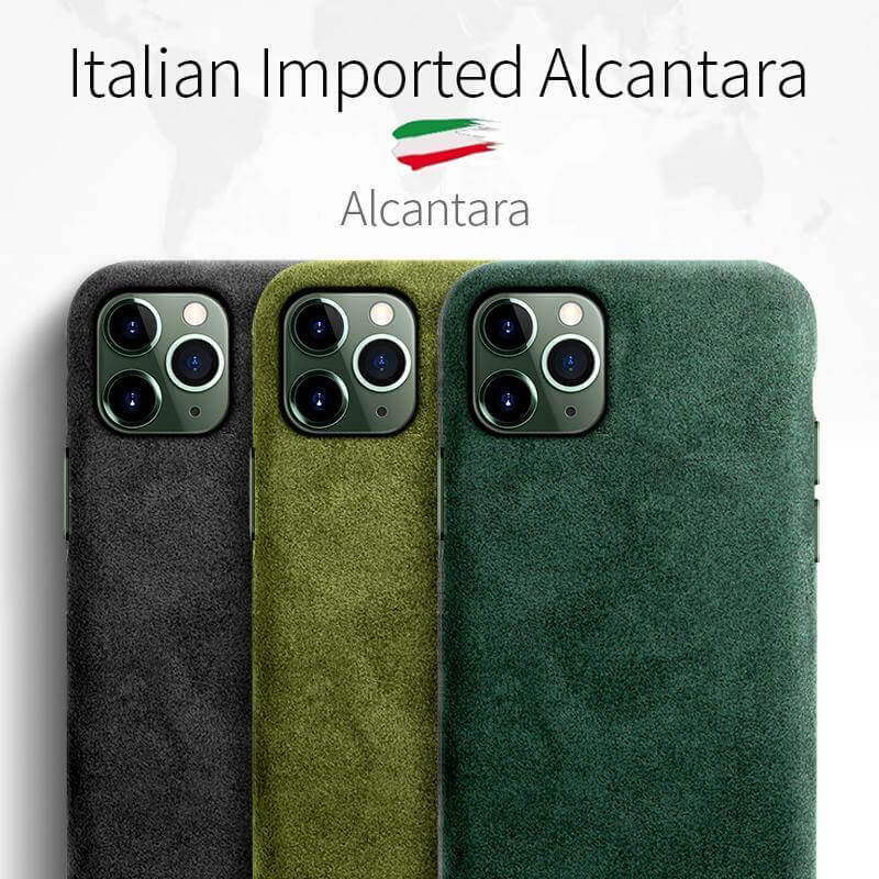 Smartphone Case Soft-Touch Wireless Charging Raised Camera Protection