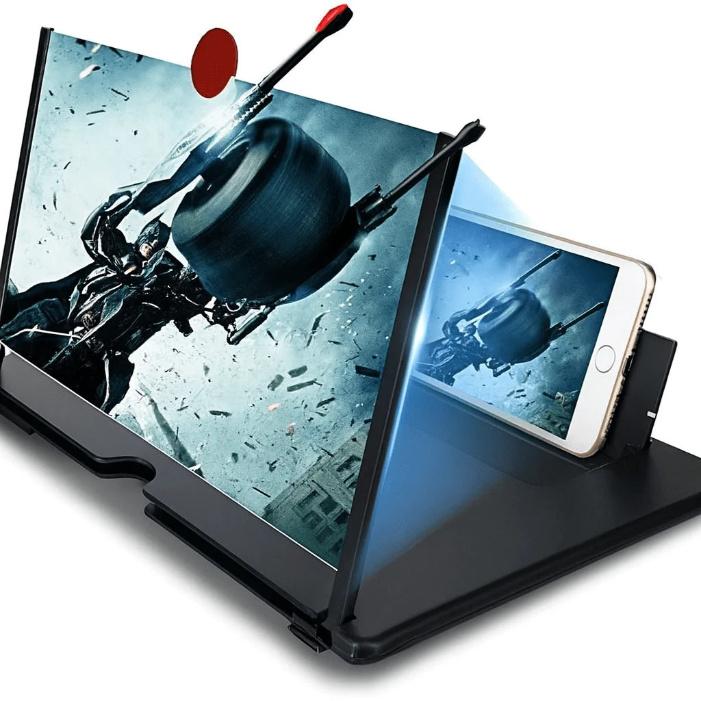 Smartphone Screen Magnifier Foldable HD 3–4× Magnification