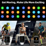 Smartwatch 1.96 Inch AMOLED Heart Rate & Sleep Tracking