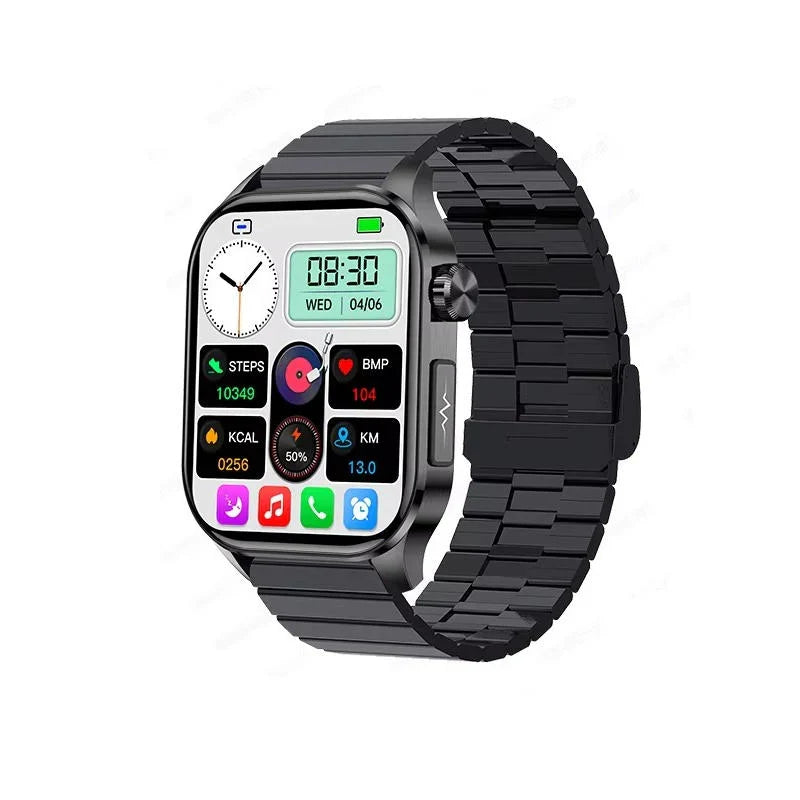 Smartwatch 2.04-Inch AMOLED Activity & Sleep Tracking Bluetooth Calling