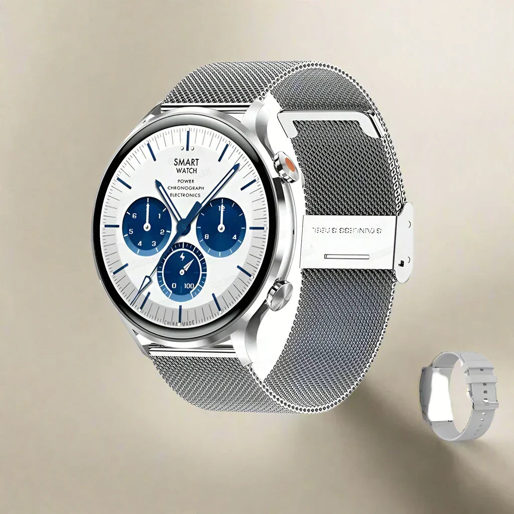 Smartwatch AMOLED Display Bluetooth Calling IP68 Water Resistant