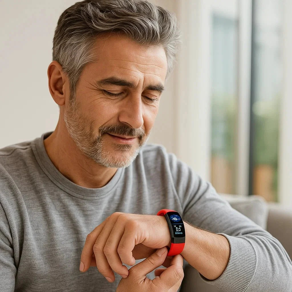 Smartwatch ECG Heart Rate & Blood Pressure Monitoring