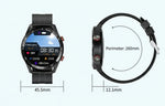 Smartwatch ECG & PPG Monitoring Calling Function