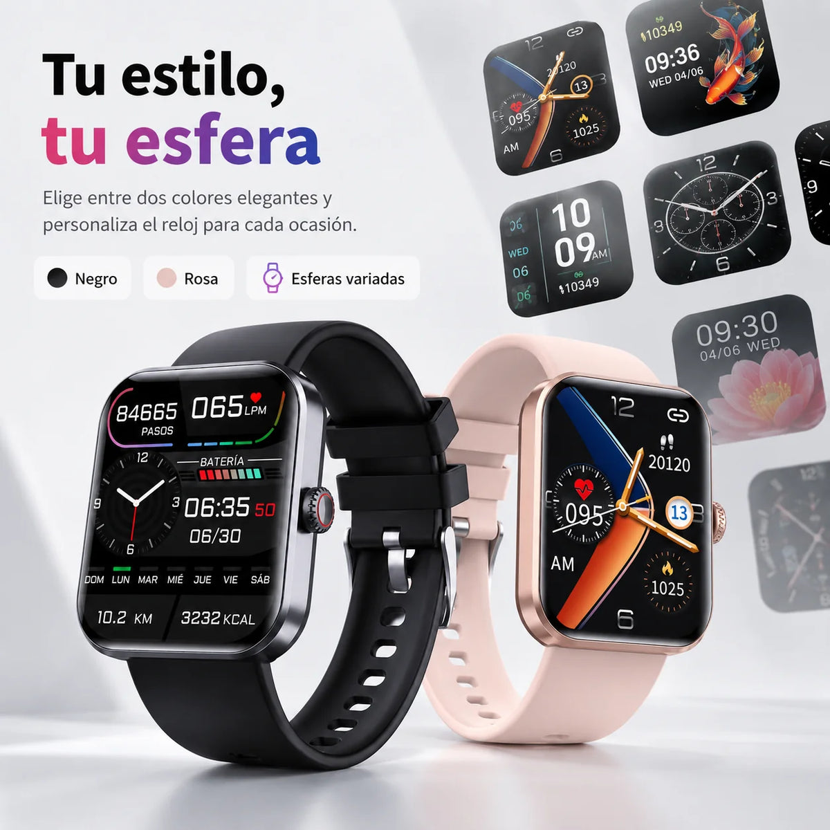 Smartwatch Health & Sleep Tracking 50+ Sports Modes