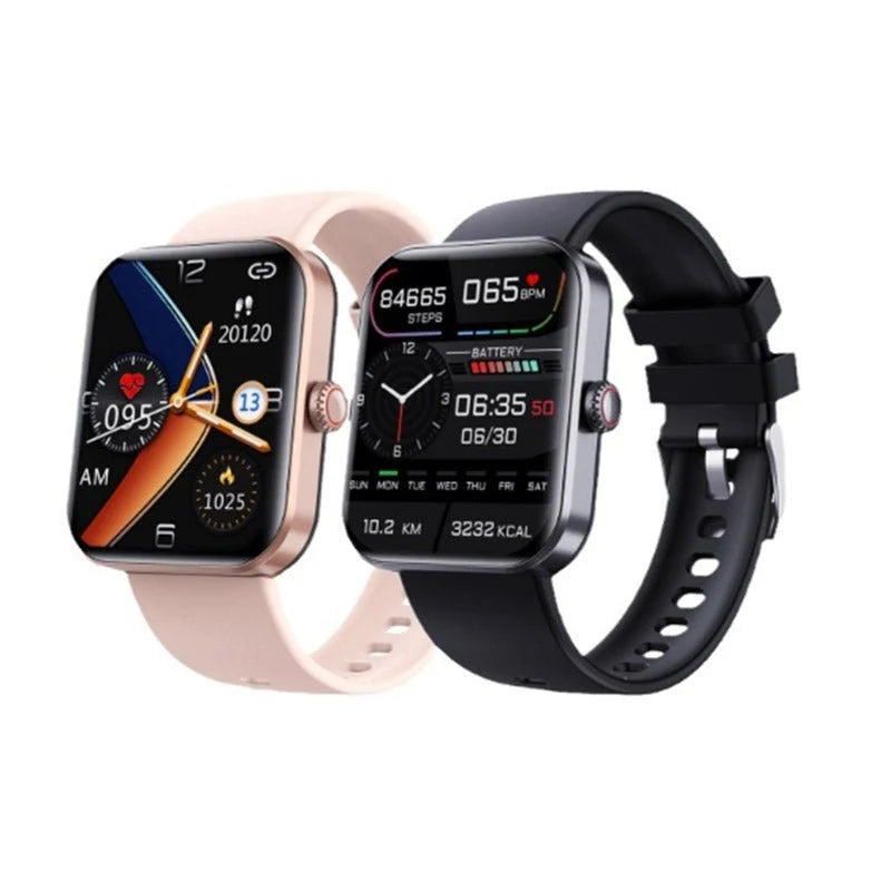 Smartwatch Non-Invasive Glucose Monitoring Heart Rate & Sleep Tracking