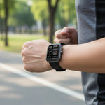 Smartwatch Non-Invasive Glucose Trend Tracking Heart Rate & Sleep Monitoring