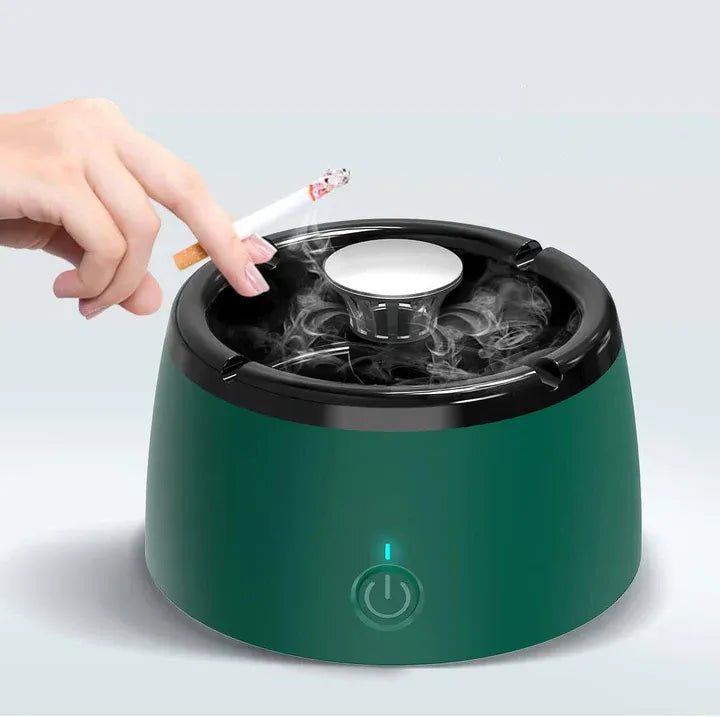 Smokeless Ashtray Activated Carbon Filter Rechargeable Five-Hour Battery
