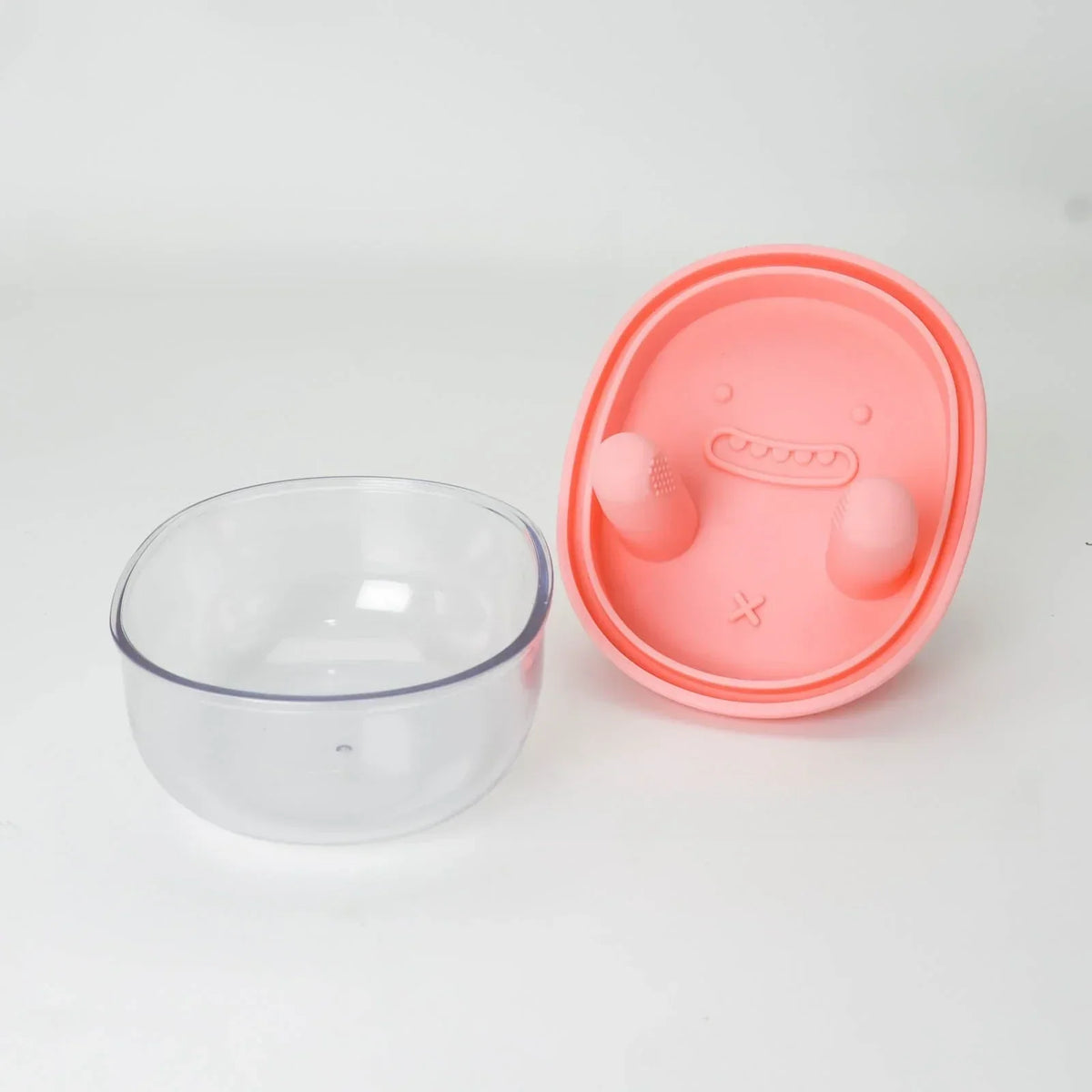 Snack Bowl Silicone One-Press Dispenser