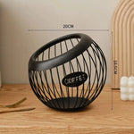Snack Serving Tray Iron Compact Easy-Clean