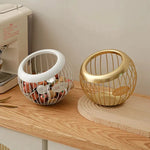 Snack Serving Tray Iron Compact Easy-Clean