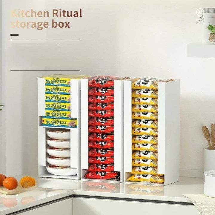 Snack Storage Box Sealed & Stackable