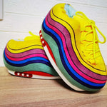 Sneaker Slippers Plush Fleece Lining Non-Slip Sole