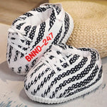 Sneaker Slippers Plush Fleece Lining Non-Slip Sole
