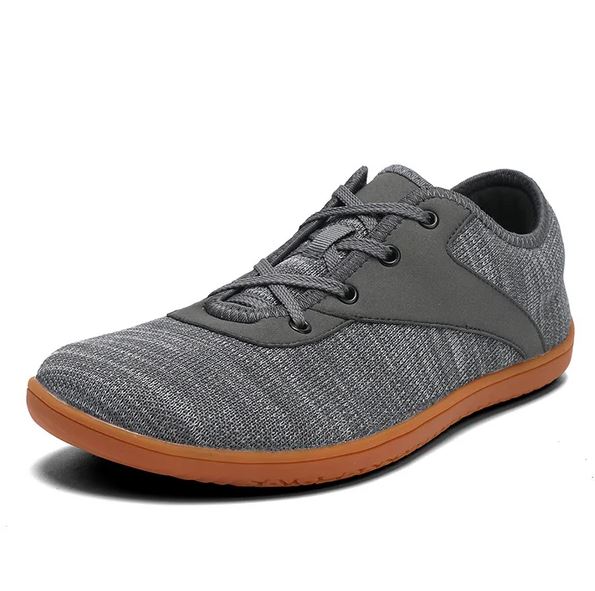 Sneakers Wide Toe Box Flexible Rubber Sole