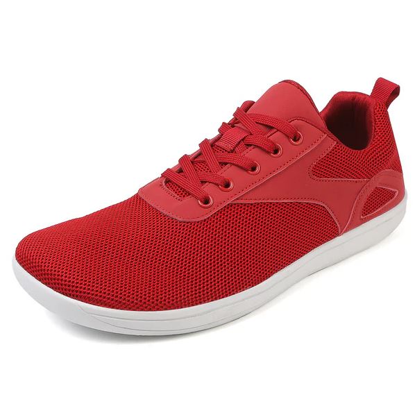Sneakers Wide Toe Box Flexible Rubber Sole