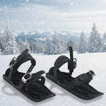 Snow Glider Shoes Adjustable Boot Attachment Lightweight