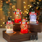Snow Globe LED Illuminated Battery Powered