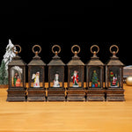 Snow Globe Lantern Illuminated Compact Durable