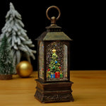 Snow Globe Lantern Illuminated Compact Durable