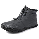 Snow Shoes Fleece-Lined Waterproof Canvas & Rubber Outsole