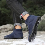 Snow Shoes Fleece-Lined Waterproof Canvas & Rubber Outsole