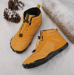 Snow Shoes Fleece-Lined Waterproof Canvas & Rubber Outsole
