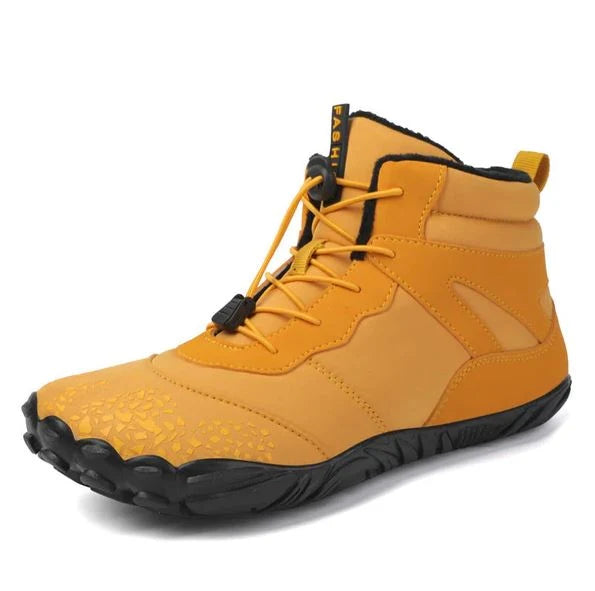 Snow Shoes Fleece-Lined Waterproof Canvas & Rubber Outsole