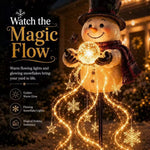 Snowman Figure Integrated LED Weatherproof Indoor Outdoor Decoration