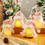 Snowman Figure Warm White LED Child & Pet Safe
