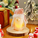 Snowman Figure Warm White LED Child & Pet Safe