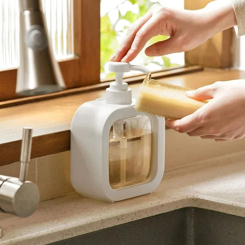 Soap Dispenser Minimalist Design Easy-Refill Opening