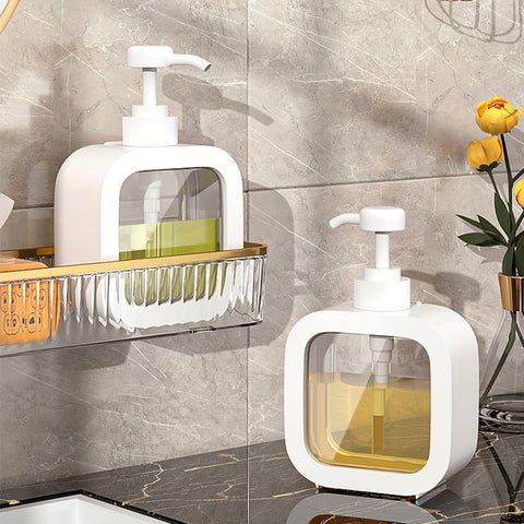 Soap Dispenser Minimalist Design Easy-Refill Opening