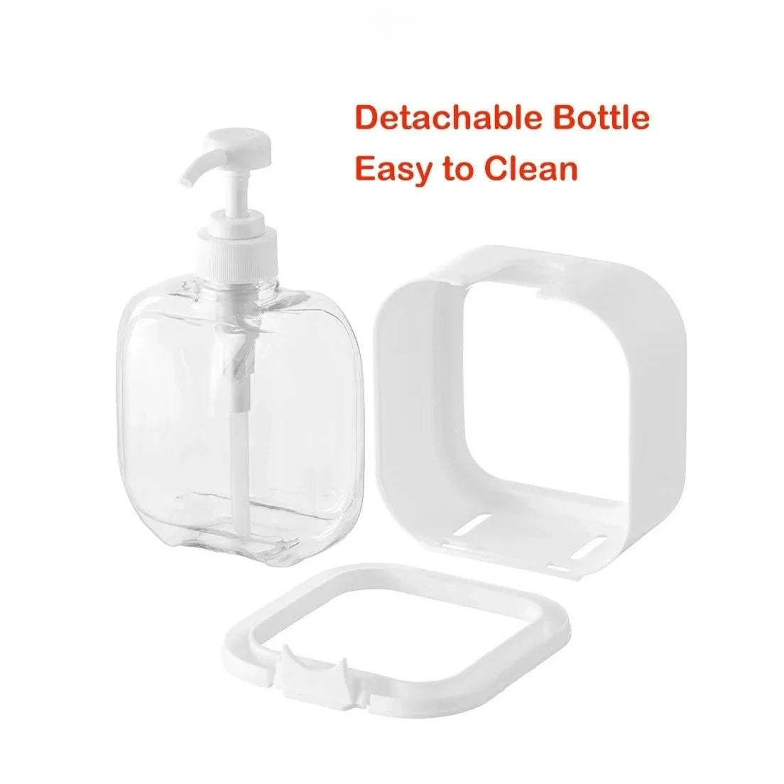 Soap Dispenser Minimalist Design Easy-Refill Opening