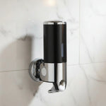 Soap Dispenser Wall-Mounted Stainless Steel 16.9 Fl Oz