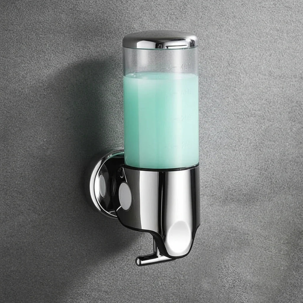 Soap Dispenser Wall-Mounted Stainless Steel 16.9 Fl Oz