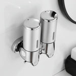 Soap Dispenser Wall-Mounted Stainless Steel 16.9 Fl Oz
