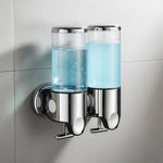 Soap Dispenser Wall-Mounted Stainless Steel 16.9 Fl Oz