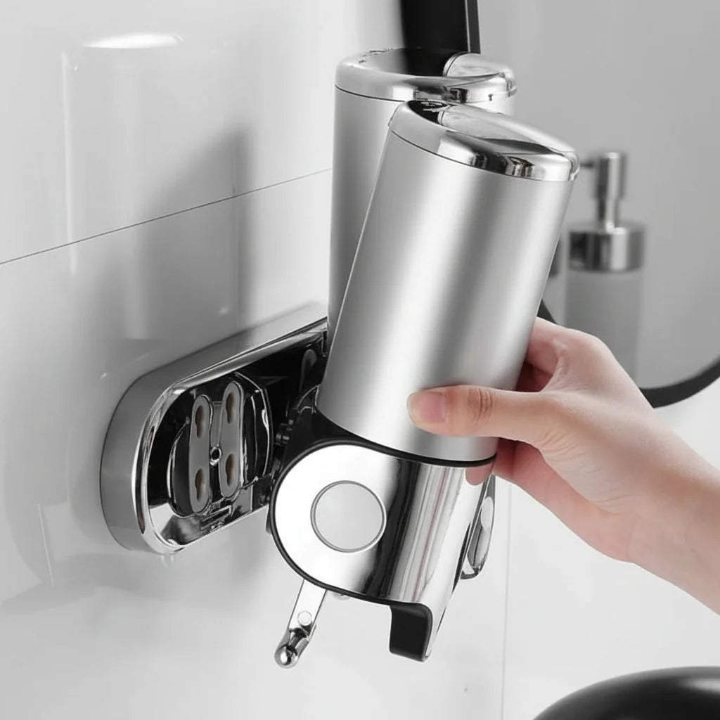 Soap Dispenser Wall-Mounted Stainless Steel 500 ml Capacity