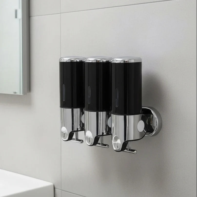 Soap Dispenser Wall-Mounted Stainless Steel 500 ml Capacity