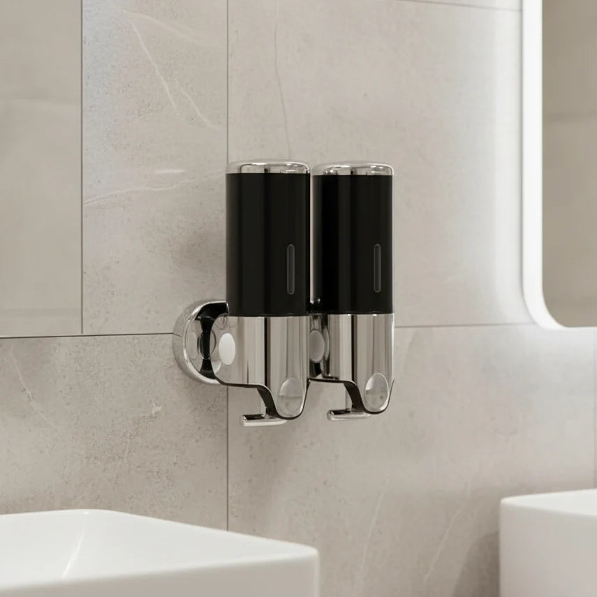 Soap Dispenser Wall-Mounted Stainless Steel 500 ml Capacity
