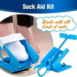 Sock Aid Kit Extended Handle Folding Frame Shoe Horn
