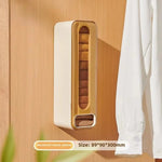 Sock Organizer Wall-Mounted Top-Loading Bottom Retrieval