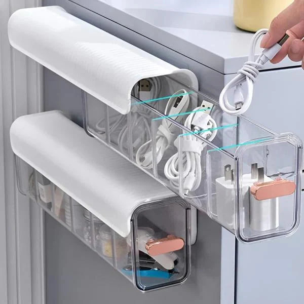 Sock & Underwear Organizer Wall-Mounted Space-Saving Flexible Compartments