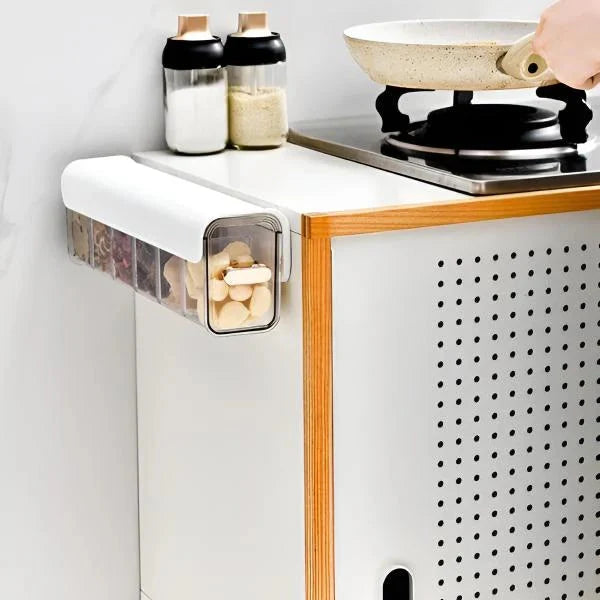Sock & Underwear Organizer Wall-Mounted Space-Saving Flexible Compartments