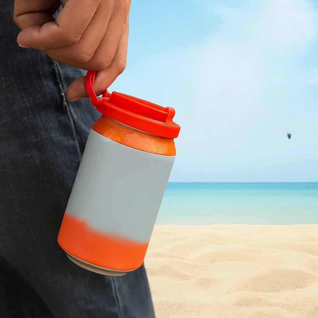 Soda Can Lid Cover Reusable BPA-Free Silicone Spill-Resistant