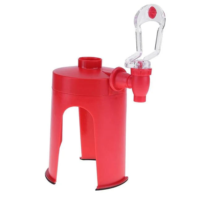 Soda Dispenser Upside-Down Bottle Reusable Design