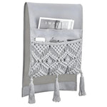 Sofa Arm Organizer Four Pockets Non-Slip Backing