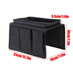 Sofa Armrest Organizer Hanging Divided Pockets Waterproof Fabric